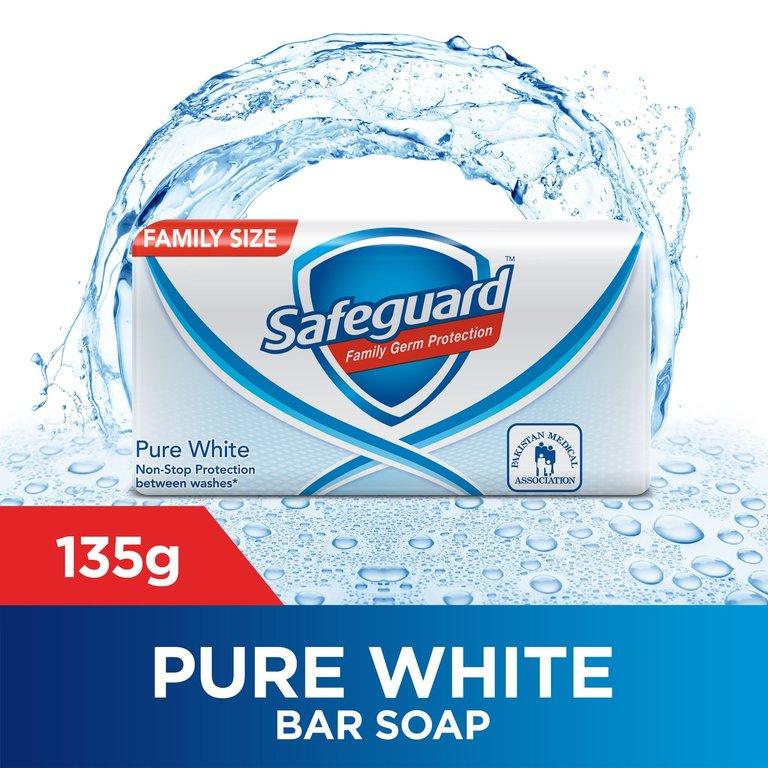 SAFEGUARD PURE WHITE 125G